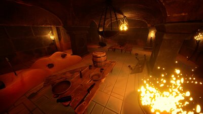 Stylized dungeon 