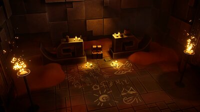 Stylized dungeon 