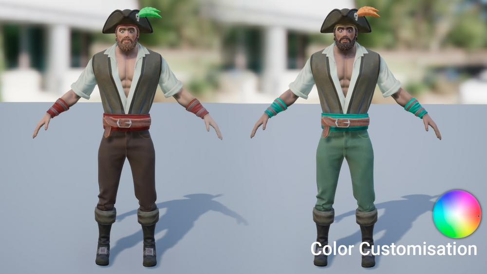 Stylized Pirate 1 