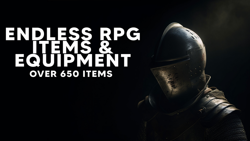 Endless RPG UI Items & Equipment 