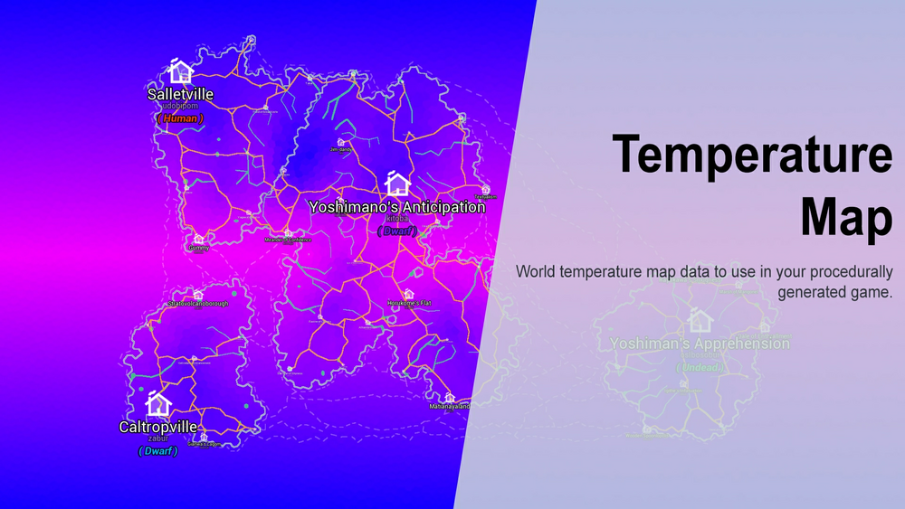 Fantasy Map Generator 2D 