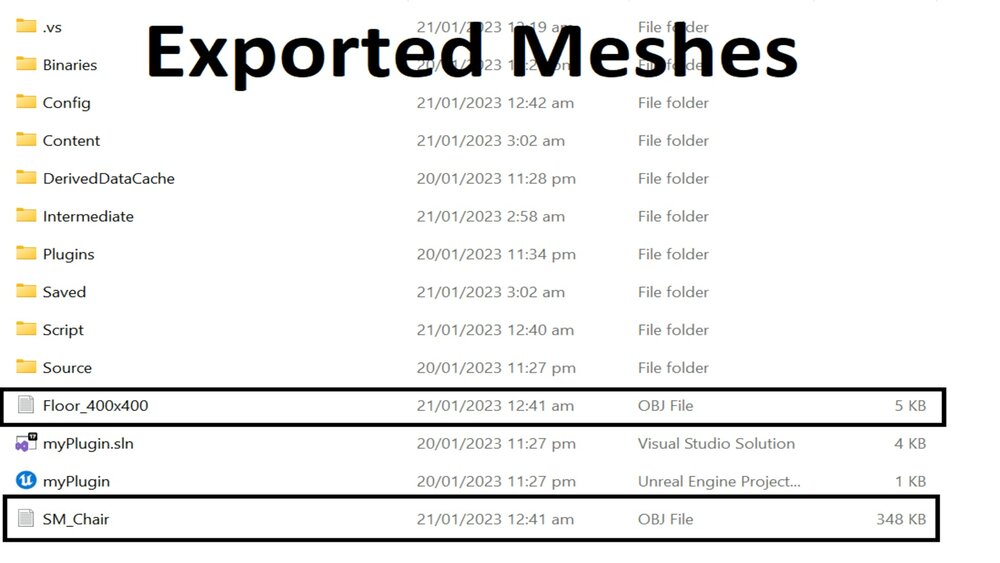 Runtime .OBJ(wavefront) Mesh Exporter 