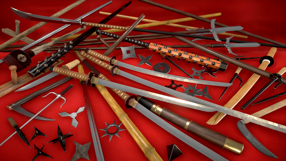 Japanese Samurai Weapons - Swords, Shuriken and Many More 