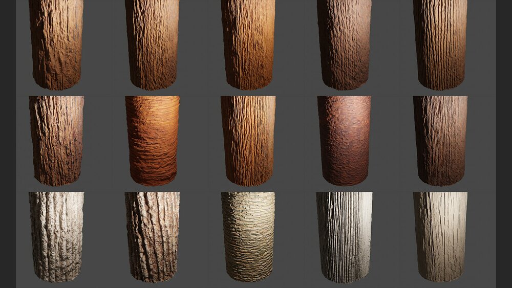 Wood - 15 PBR Materials Pack 