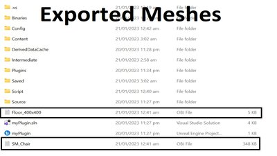 Runtime .OBJ(wavefront) Mesh Exporter 