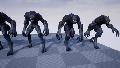 Stylized Werewolf - 03 