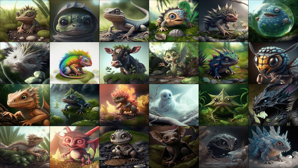 Baby Monsters 1 - RPG Fantasy Character Icons 