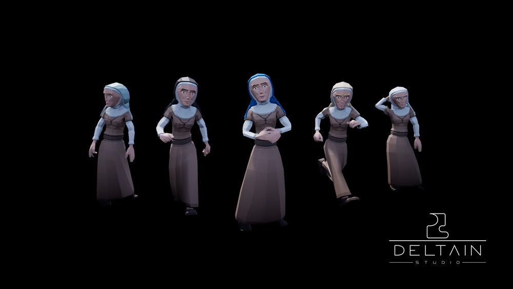 LowPoly Medieval Noble 