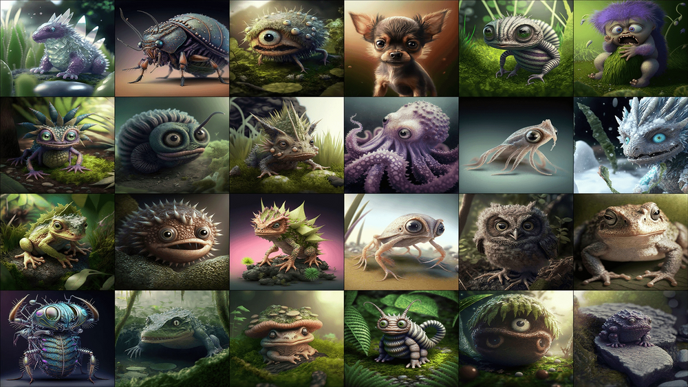 Baby Monsters 1 - RPG Fantasy Character Icons 