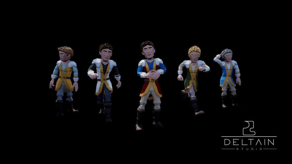 LowPoly Medieval Noble 