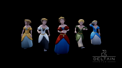 LowPoly Medieval Noble 