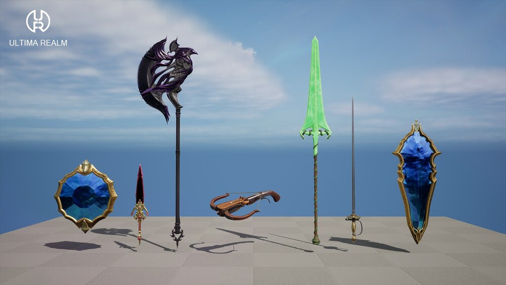 Crossbow & Fantasy Weapon Pack 