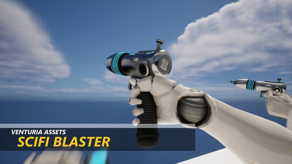 Animated Sci-Fi Blaster 