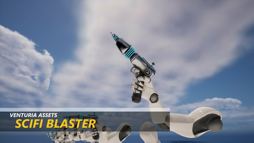 Animated Sci-Fi Blaster 