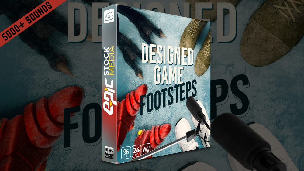 Designed Game Footsteps 