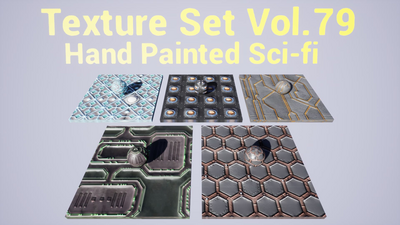 Sci-fi Vol.79 - Hand Painted Textures 