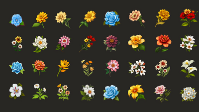 Beautiful Flowers Pack 