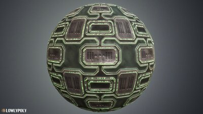 Sci-fi Vol.79 - Hand Painted Textures 