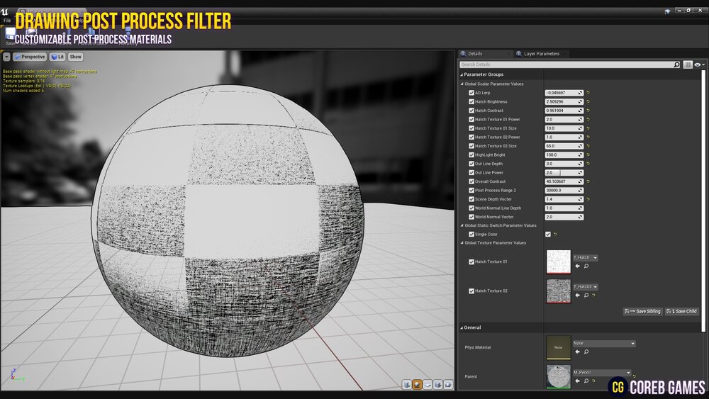 Drawing Post Process Filter Series 