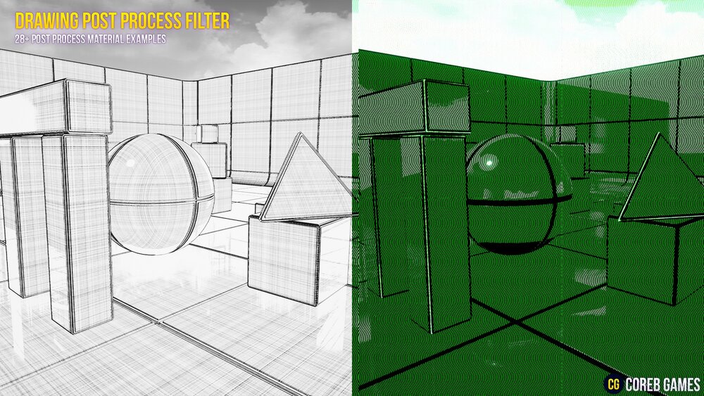 Drawing Post Process Filter Series 