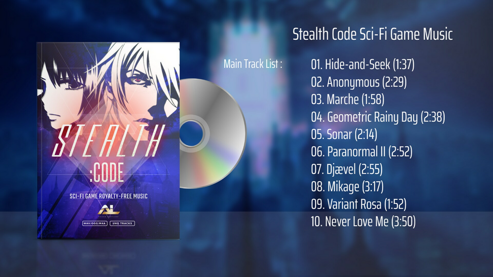 Stealth Code Sci-Fi Game Music Pack 