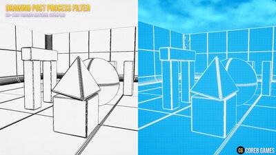 Drawing Post Process Filter Series 