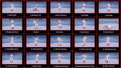 Mixed MoCap Dance Set 1 