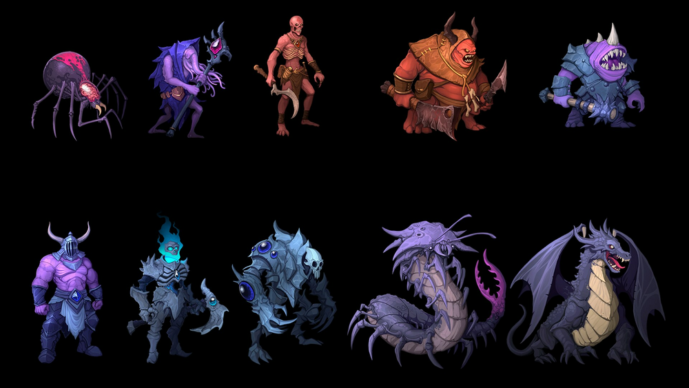 Fantasy Army Characters pack3 