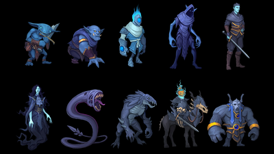 Fantasy Army Characters pack3 