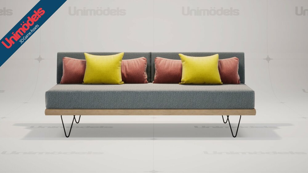 Sofas and Decoration Vol. 1 by Unimodels 