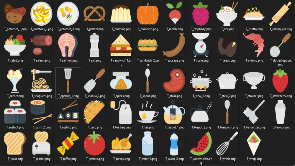 Gastronomy Icons Pack 