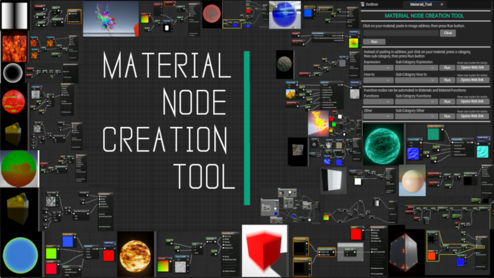 Material Node Creation Tool 