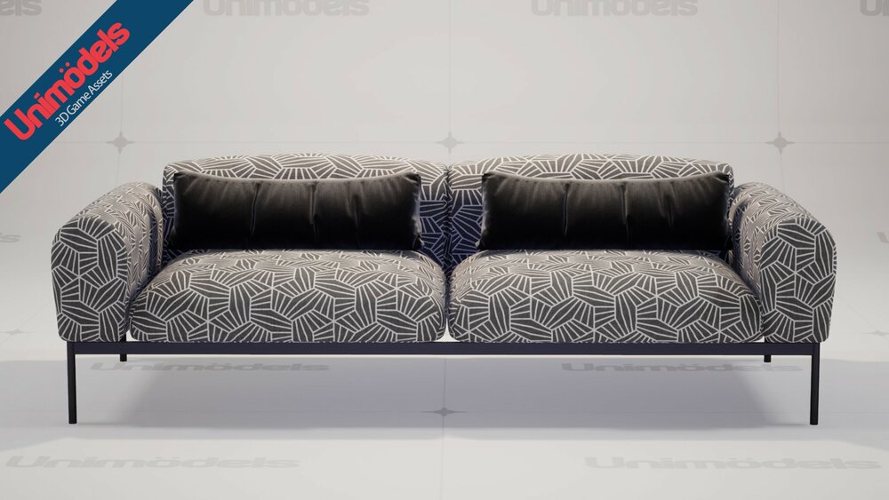 Sofas and Decoration Vol. 1 by Unimodels 