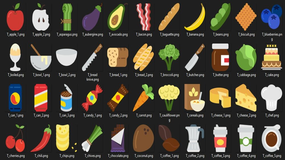 Gastronomy Icons Pack 