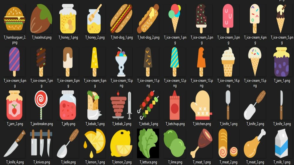 Gastronomy Icons Pack 