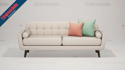 Sofas and Decoration Vol. 1 by Unimodels 