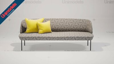 Sofas and Decoration Vol. 1 by Unimodels 