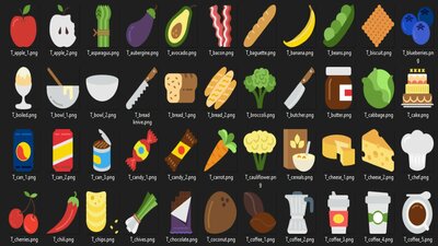 Gastronomy Icons Pack 