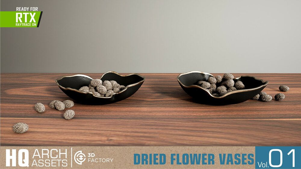 HQ Dried Flower Vases Vol. 1 