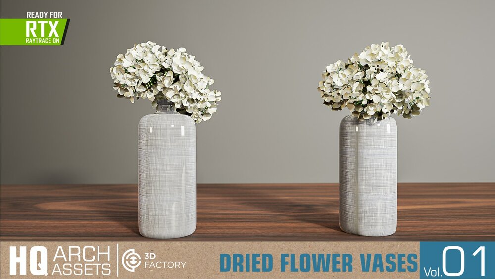 HQ Dried Flower Vases Vol. 1 