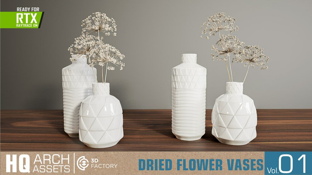 HQ Dried Flower Vases Vol. 1 