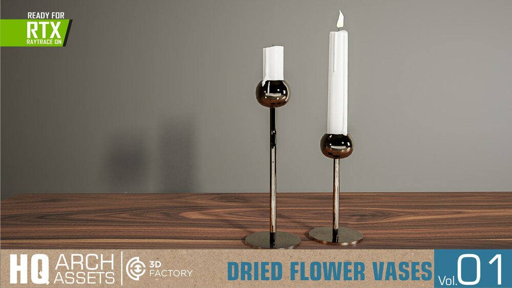 HQ Dried Flower Vases Vol. 1 