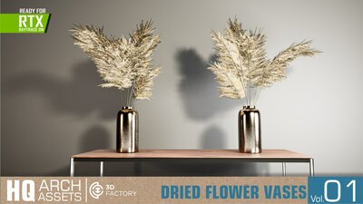 HQ Dried Flower Vases Vol. 1 