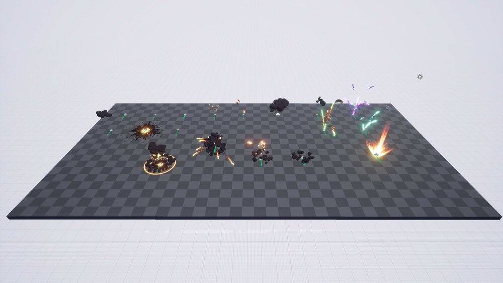 Cartoony Impact - Stylized Particle Simulation #1 