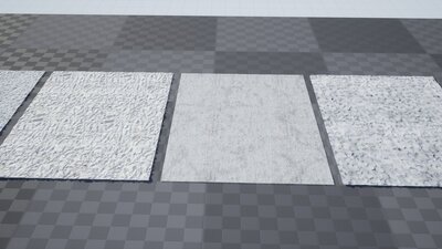 Snow area materials. part 01 