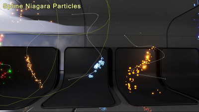 Spline Particle 