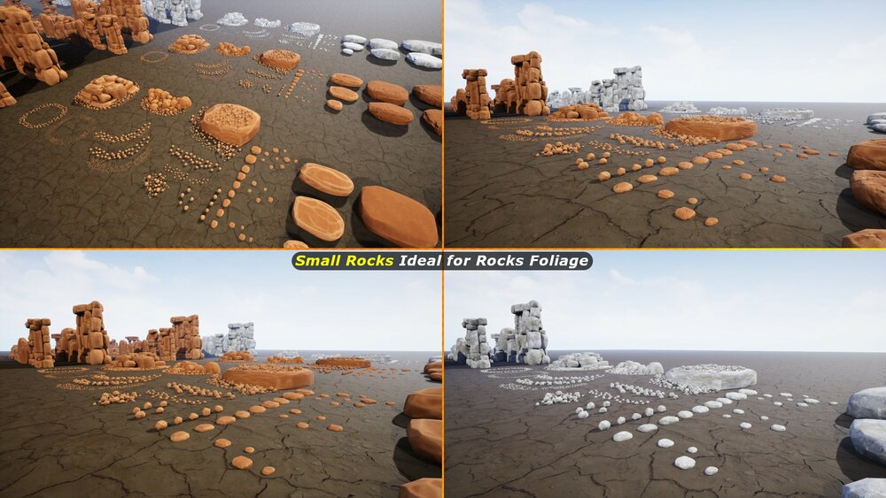 Stylized Rocks System 