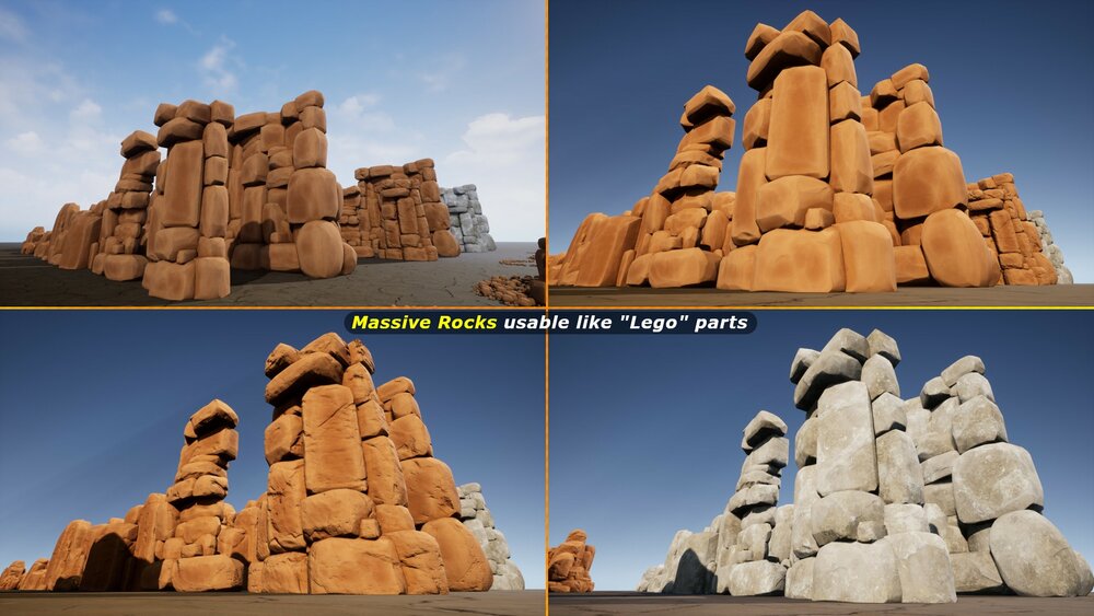 Stylized Rocks System 