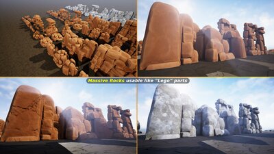 Stylized Rocks System 