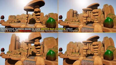 Stylized Rocks System 